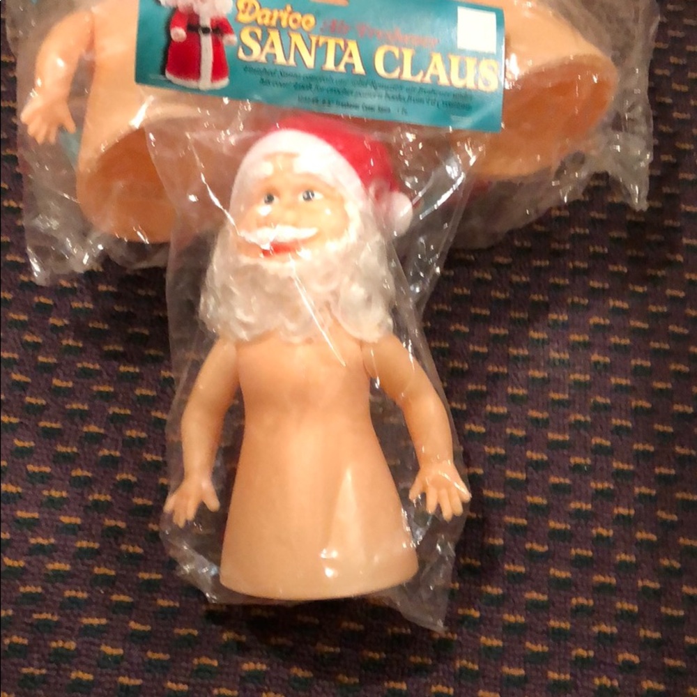 NWT Santa Claus Doll -air freshener cover